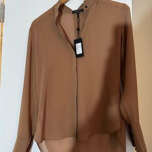 rag&bone JoJo Top, Camel, XS, NWT
